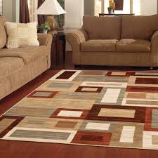 area rug on hardwood floor
